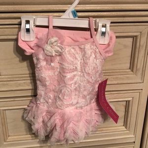NWT  Extra Fancy Infant girl bathing suit